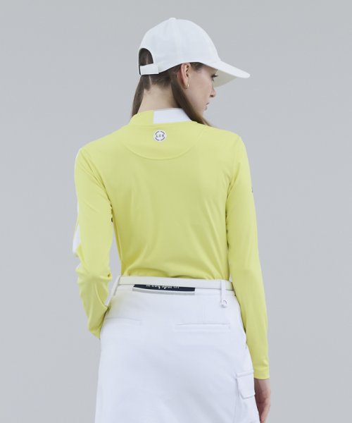 le coq sportif GOLF (ルコックスポルティフ（ゴルフ）)/変形襟長袖ハイネックシャツ【RIJOUME/リジューム】/img05