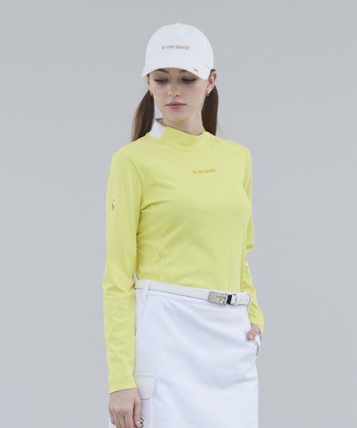 le coq sportif GOLF (ルコックスポルティフ（ゴルフ）)/変形襟長袖ハイネックシャツ【RIJOUME/リジューム】/img06