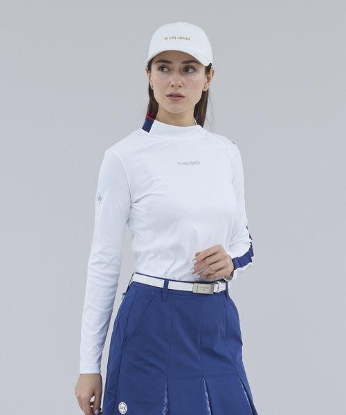 le coq sportif GOLF (ルコックスポルティフ（ゴルフ）)/変形襟長袖ハイネックシャツ【RIJOUME/リジューム】/img09