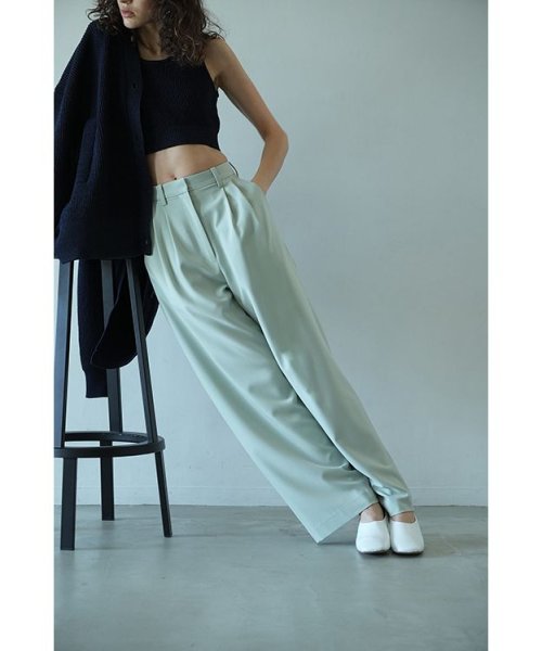 CLANE(クラネ)/BASIC TUCK PANTS/img06