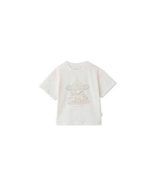 gelato pique Kids＆Baby(gelato pique Kids＆Baby)/【BABY】メリーゴーランドワンポイントTシャツ/img08