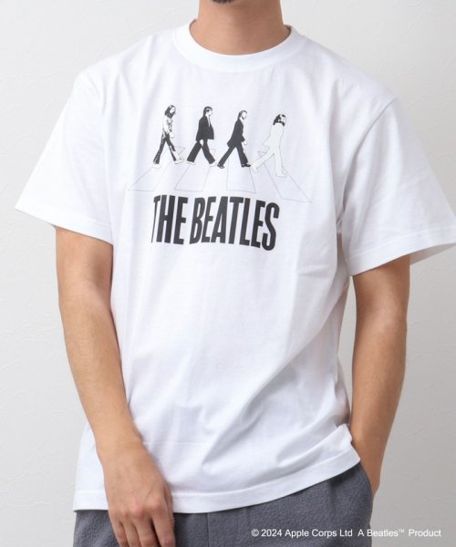 NOLLEY’S goodman(ノーリーズグッドマン)/【Good Rock Speed/グッドロックスピード】THE BEATLES  / abbey road / ビートルズ / プリントTシャツ/img01