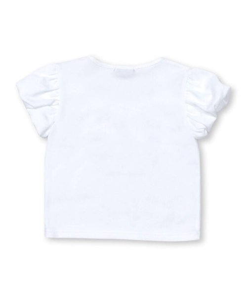 BeBe(ベベ)/うさぎプリントバルーンスリーブTシャツ (80~90cm)/img01