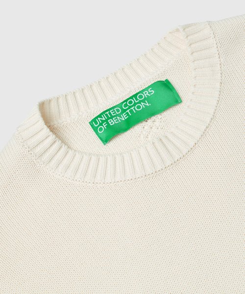 BENETTON (mens)(ベネトン（メンズ）)/コットン100％クルーネック馬柄長袖ニットセーター/img16