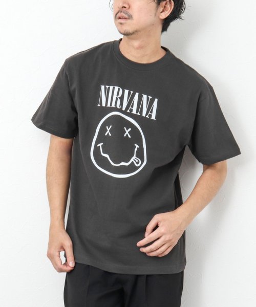 NOLLEY’S goodman(ノーリーズグッドマン)/【Good Rock Speed/グッドロックスピード】NIRVANA / ニルヴァーナ / 別注プリントTシャツ/img40