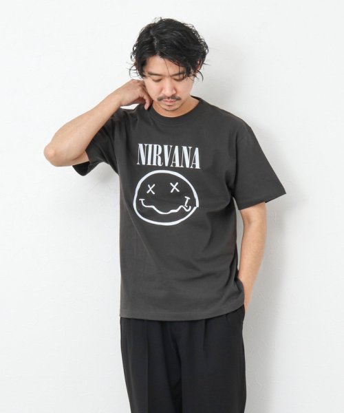 NOLLEY’S goodman(ノーリーズグッドマン)/【Good Rock Speed/グッドロックスピード】NIRVANA / ニルヴァーナ / 別注プリントTシャツ/img42