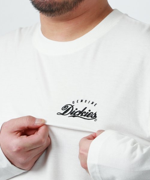 MARUKAWA(大きいサイズのマルカワ)/【Genuine Dickies】ディッキーズ 大きいサイズ 2L 3L 4L 5L バックプリント ロンT 長袖Tシャツ ロングスリーブ Tシャツ カットソー/img03