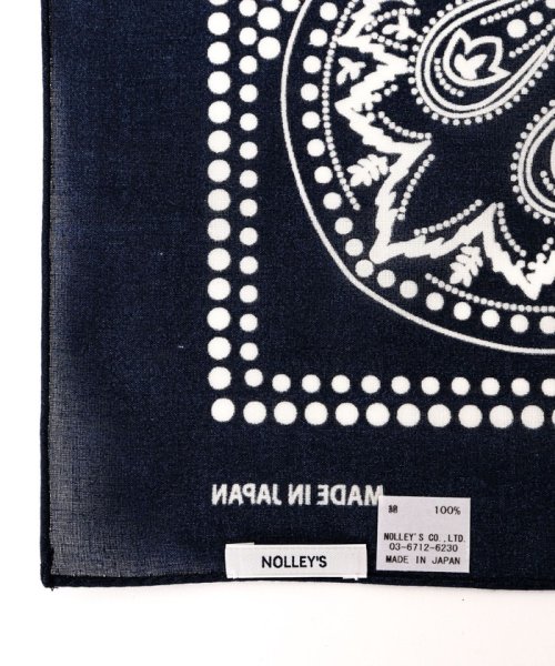 NOLLEY’S goodman(ノーリーズグッドマン)/BANDANA SCARF PAISLEY 24SSコレクション/img10