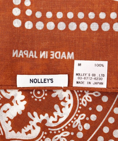 NOLLEY’S goodman(ノーリーズグッドマン)/BANDANA SCARF PAISLEY 24SSコレクション/img25