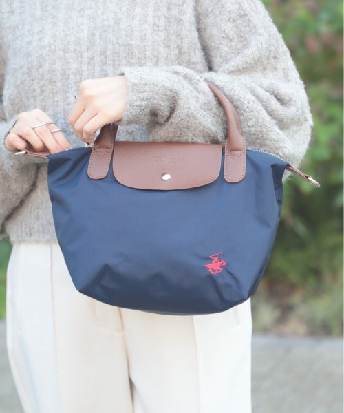 BEVERLY HILLS POLO CLUB(ビバリーヒルズポロクラブ)/【BEVERLY HILLS POLO CLUB】バッグ トートバッグ ハンドバッグ ショルダーバッグ ナイロン ロゴ TOP KA PIECE BAG　小/img12