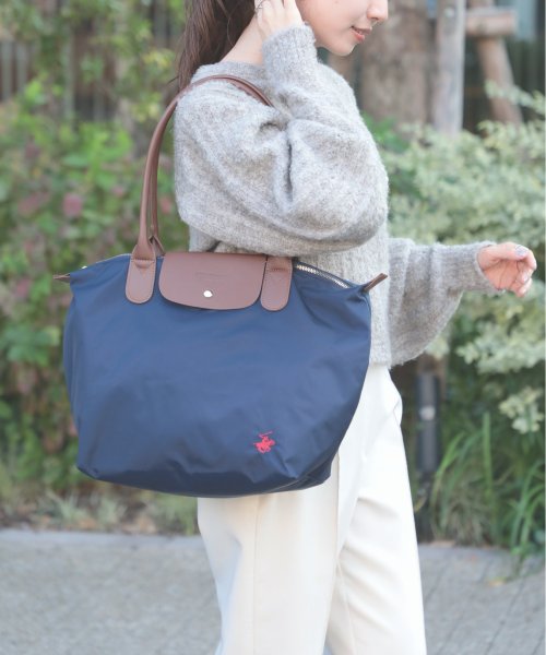 BEVERLY HILLS POLO CLUB(ビバリーヒルズポロクラブ)/【BEVERLY HILLS POLO CLUB】ナイロンPUハンドルトート　大　TOP KA PIECE BAG/img09