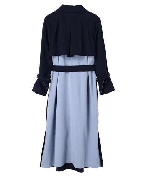 ロングトレンチコート 無し 有り