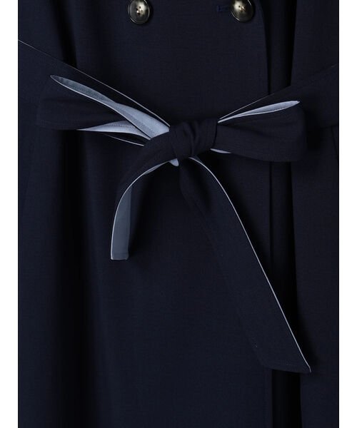 ロングトレンチコート 無し 有り