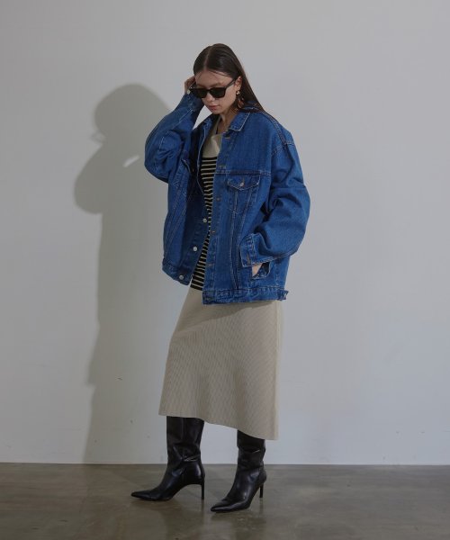 MIELI INVARIANT(ミエリ インヴァリアント)/Denim Over Mens Jacket/img05