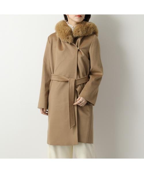 MAX MARA Studio ウールコート MANGO ベルテッド MANGO MAX MARA Studio