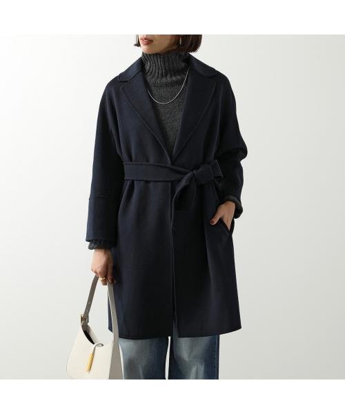 S MAX MARA ロングコート ARONA ウール ベルテッドコート MAX MARA ロングコート ARONA ウール