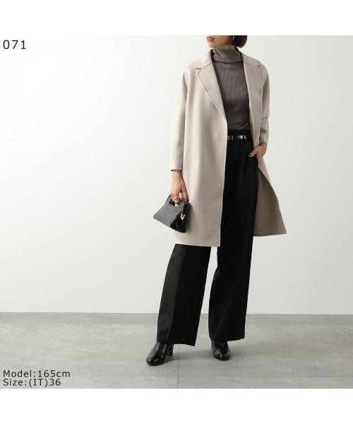 S MAX MARA ロングコート ARONA ウール ベルテッドコート MAX MARA ロングコート ARONA ウール