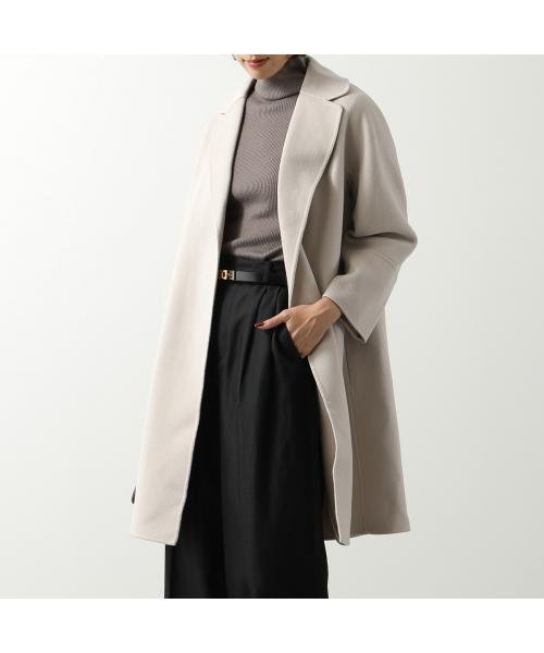 S MAX MARA ロングコート ARONA ウール ベルテッドコート MAX MARA ロングコート ARONA ウール