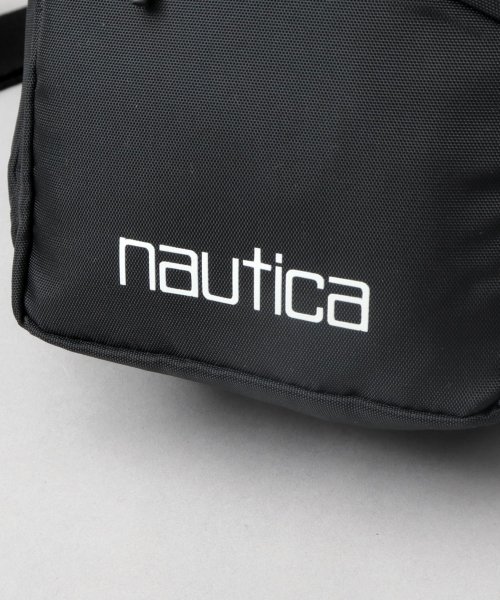 AMS SELECT(エーエムエスセレクト)/NAUTICA ノーティカ 330D ナイロン コンパクト スクエア 縦型 ショルダーバッグ ミニバッグ アウトドア 旅行 /img02