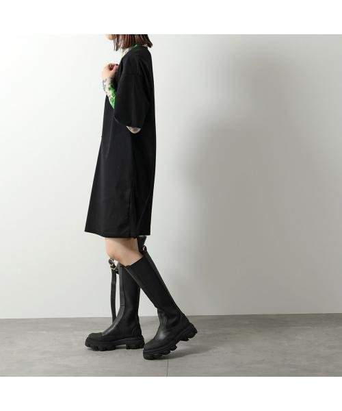 GANNI(ガニー)/GANNI ロングブーツ High Chelsea Boot Black Stitch S1922 4682/img04