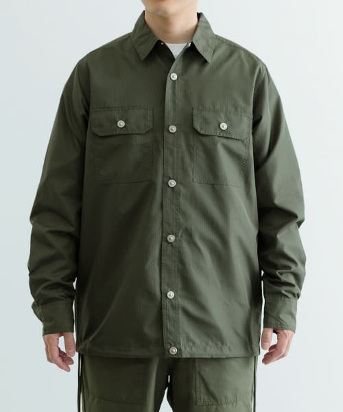 ITEMS URBANRESEARCH(アイテムズアーバンリサーチ（メンズ）)/TAION　Military Long Sleeve Shirts/img01