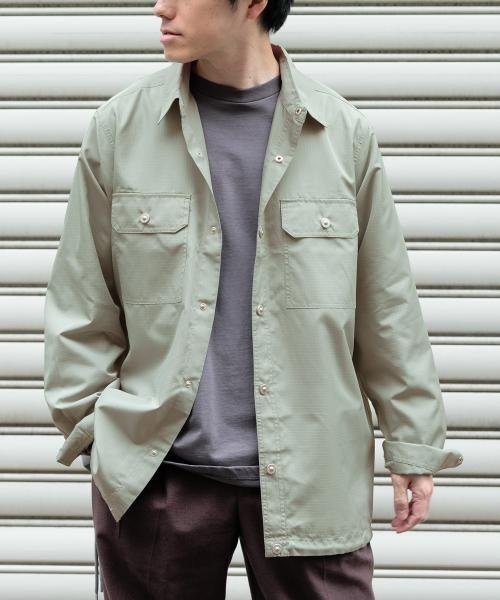 ITEMS URBANRESEARCH(アイテムズアーバンリサーチ（メンズ）)/TAION　Military Long Sleeve Shirts/img12