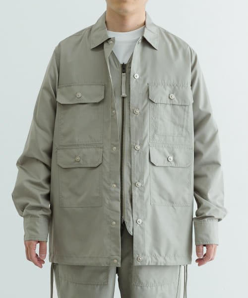 ITEMS URBANRESEARCH(アイテムズアーバンリサーチ（メンズ）)/TAION　Military Mackinaw Shirts Jacket/img01