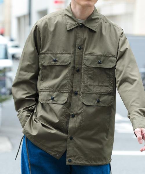 ITEMS URBANRESEARCH(アイテムズアーバンリサーチ（メンズ）)/TAION　Military Mackinaw Shirts Jacket/img02