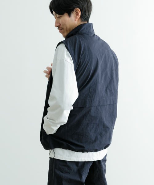 ITEMS URBANRESEARCH(アイテムズアーバンリサーチ（メンズ）)/ddp　Nylon Track Vest/img02