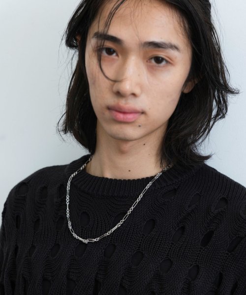 JUNRed(ジュンレッド)/ital. from JUNRed / figaro chain necklace/img01