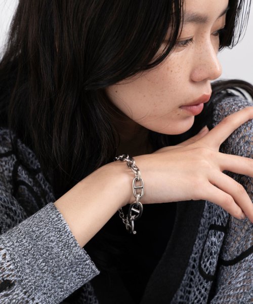 JUNRed(ジュンレッド)/ital. from JUNRed / gradient anchor bracelet/img01