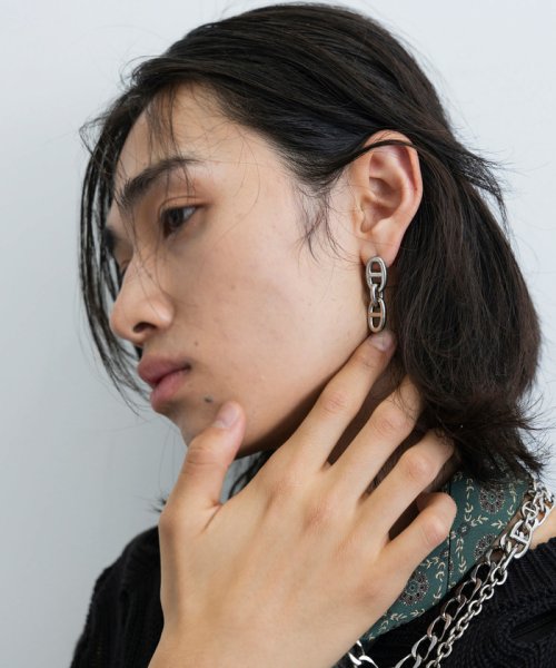 JUNRed(ジュンレッド)/ital. from JUNRed / anchor chain earrings/img02