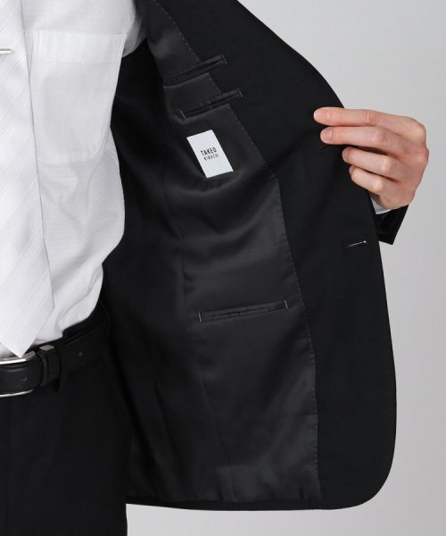 【JOHN FOSTER】バックサテンスーツ／冠婚葬祭／3ピース対応 FOSTER JOHN ジョンフォスター 横×2 パンツ