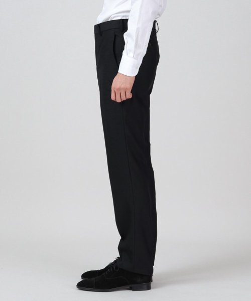 【JOHN FOSTER】バックサテンスーツ／冠婚葬祭／3ピース対応 FOSTER JOHN ジョンフォスター 横×2 パンツ