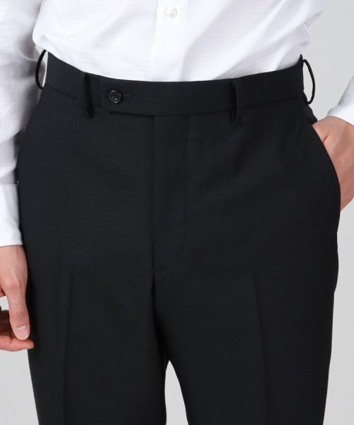 【JOHN FOSTER】バックサテンスーツ／冠婚葬祭／3ピース対応 FOSTER JOHN ジョンフォスター 横×2 パンツ