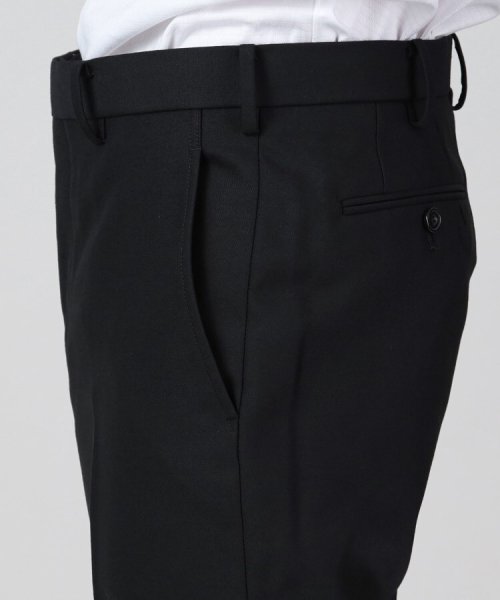 【JOHN FOSTER】バックサテンスーツ／冠婚葬祭／3ピース対応 FOSTER JOHN ジョンフォスター 横×2 パンツ