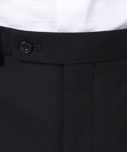 【JOHN FOSTER】バックサテンスーツ／冠婚葬祭／3ピース対応 FOSTER JOHN ジョンフォスター 横×2 パンツ