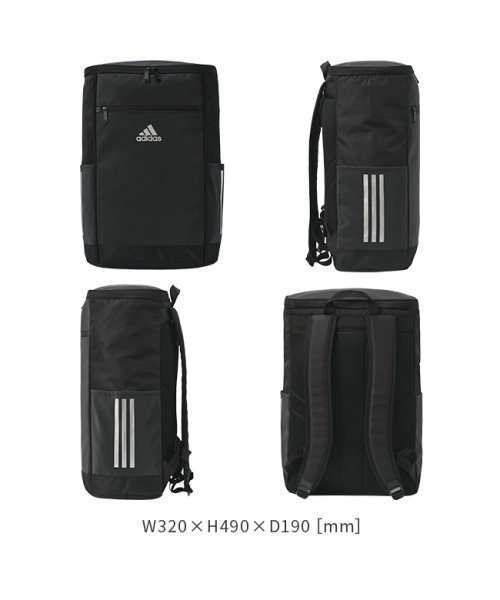 adidas(adidas)/アディダス リュック リュックサック 31L スクエア ボックス型 通学 男子 女子 大容量 かわいい スポーツブランド adidas 63781/img03