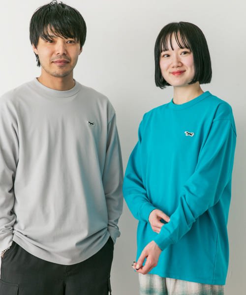 URBAN RESEARCH DOORS(アーバンリサーチドアーズ)/『別注』PENNEYS×DOORS　THE FOX 鹿の子 ロングスリーブTシャツ/img23