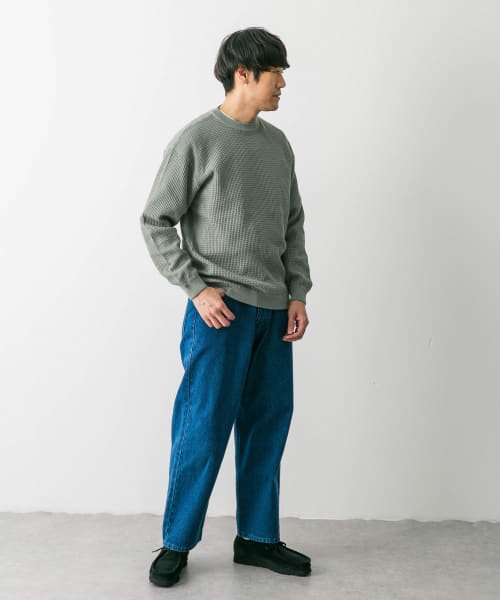 URBAN RESEARCH DOORS(アーバンリサーチドアーズ)/ドライタッチワッフルニット/img11