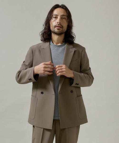 URBAN RESEARCH DOORS(アーバンリサーチドアーズ)/『イージーケア』LIFE STYLE TAILOR　4WAYストレッチコンフォータブル Wジャケット/img02