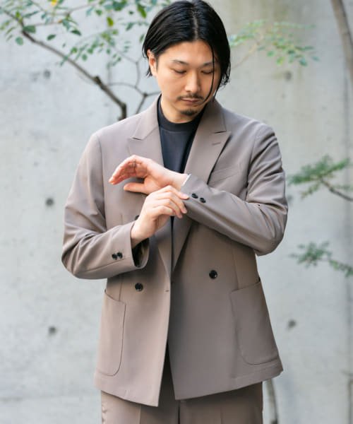 URBAN RESEARCH DOORS(アーバンリサーチドアーズ)/『イージーケア』LIFE STYLE TAILOR　4WAYストレッチコンフォータブル Wジャケット/img08