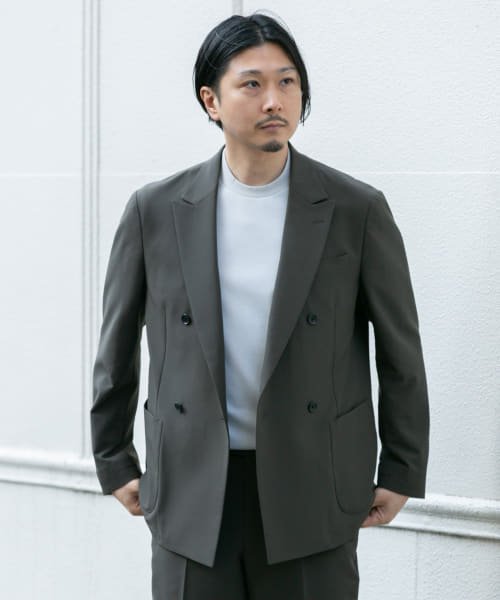 URBAN RESEARCH DOORS(アーバンリサーチドアーズ)/『イージーケア』LIFE STYLE TAILOR　4WAYストレッチコンフォータブル Wジャケット/img23