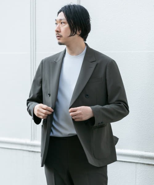 URBAN RESEARCH DOORS(アーバンリサーチドアーズ)/『イージーケア』LIFE STYLE TAILOR　4WAYストレッチコンフォータブル Wジャケット/img25