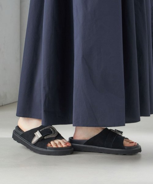 SHIPS WOMEN(シップス　ウィメン)/MOHI:BIG BACKLE SANDAL◇/img10