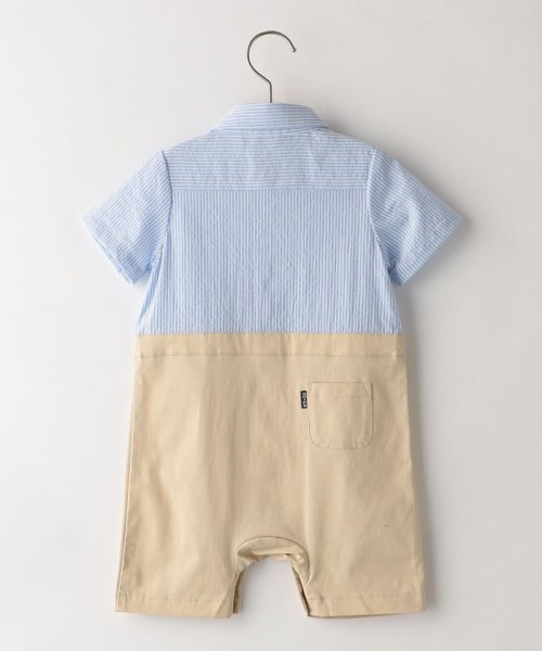 SHIPS KIDS(シップスキッズ)/SHIPS KIDS:70～80cm / 蝶ネクタイ 半袖 ロンパース/img01