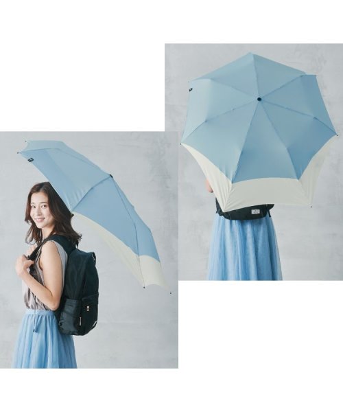 Wpc．(Wpc．)/【Wpc.公式】雨傘 UNISEX バックプロテクトフォールディングアンブレラ 55cm 鞄濡れない 継続はっ水 晴雨兼用 メンズ レディース 折りたたみ傘/img12