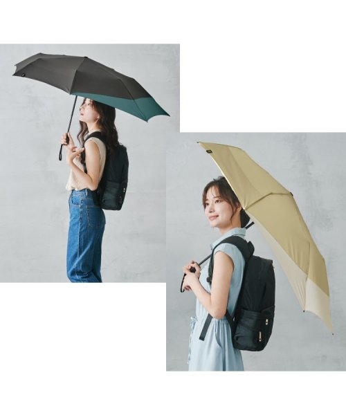 Wpc．(Wpc．)/【Wpc.公式】雨傘 UNISEX バックプロテクトフォールディングアンブレラ 大きめ 鞄濡れない 晴雨兼用 メンズ レディース 折りたたみ傘 父の日 ギフト/img13