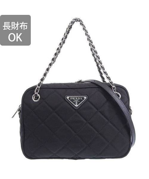 PRADA プラダ TESSUTO IMPUNTU キルティング ハンド バッグ ショルダーバッグ カジュアル 斜め掛け マチ 2WAY TESSUTO IMPUNTU