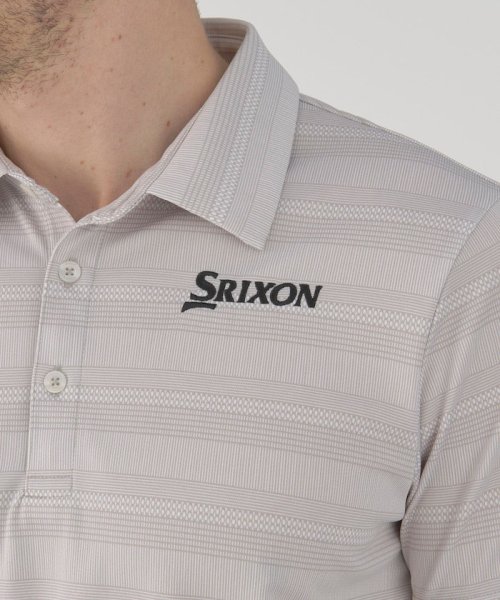 SRIXON(スリクソン)/【松山英樹プロ 2024マスターズ着用】メッシュボーダープリントシャツ/img27